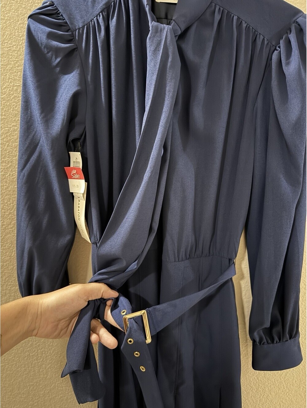 Babaton Aritzia Women’s Blue Dress - Picture 2 of 4